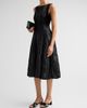 Jason Wu Collection Women's Textured Mixed-Media Scoopback Midi Dress - 4