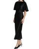 Jason Wu Collection Women's Washed-Twill Cape-Sleeve Midi-Dress - 4