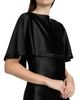 Jason Wu Collection Women's Washed-Twill Cape-Sleeve Midi-Dress - 6