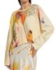 Jason Wu Collection Women's Watercolor Floral Wool Sweater - 6