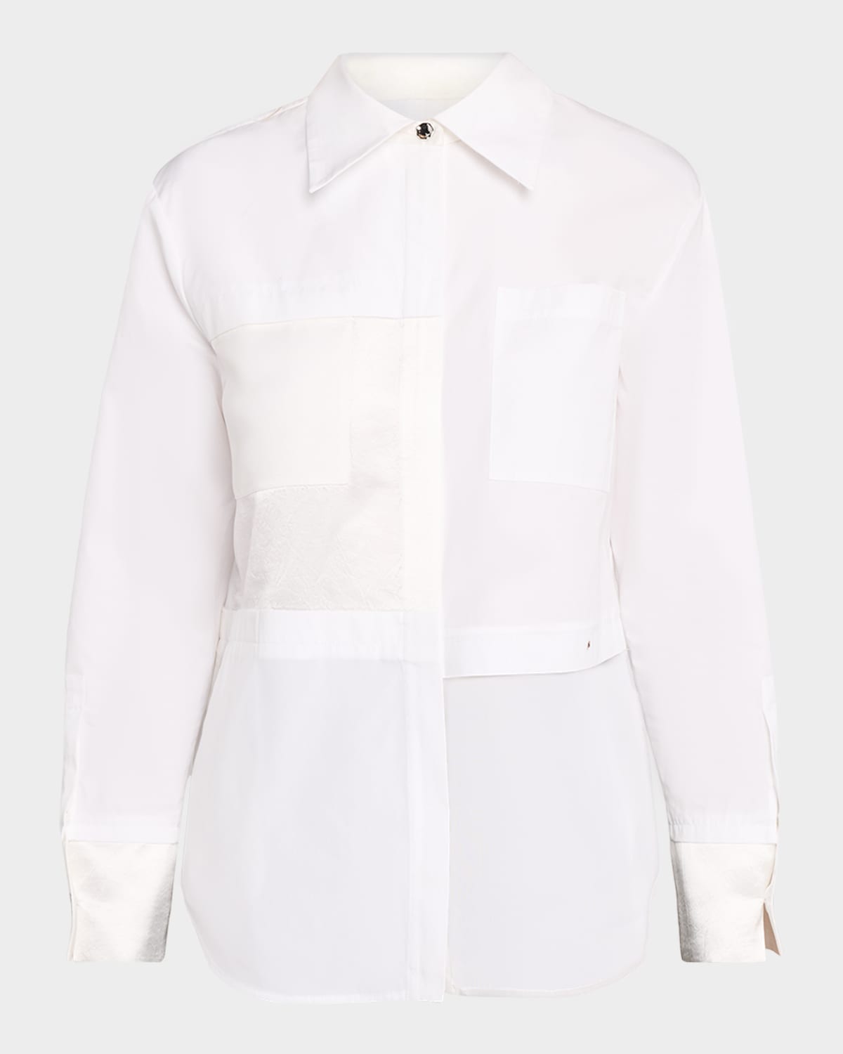 Jason Wu Collection x Robert Rauschenberg Collage Patchwork Shirt