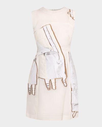 Jason Wu Collection x Robert Rauschenberg Fit-&-Flare Mini Dress