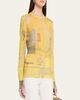 Jason Wu Collection x Robert Rauschenberg Sulphur Bank-Print Sweater - 4