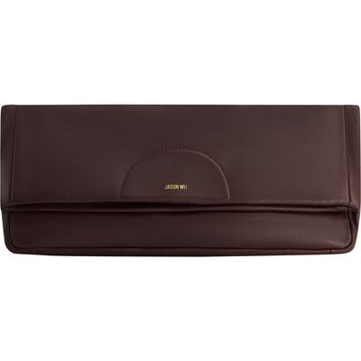 JASON WU JASON WU DUVET FOLD OVER CLUTCH
