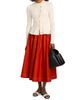 Jason Wu Women's Cable-Knit Peplum Cardigan - 2