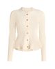 Jason Wu Women's Cable-Knit Peplum Cardigan - 8