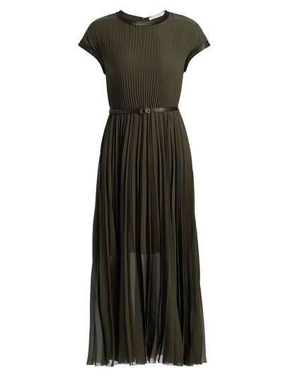 jason wu dresses DANCING PLEAT SHORT SLEEVE PLEATED FIT AND FLARE DRESS Studio like sheen Designer Spotlight: Jason Wu :