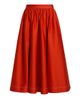 Jason Wu Women's Contrast Stitch Stretch Cotton Midi-Skirt - 8