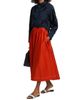 Jason Wu Women's Cotton-Blend Fil Coupe Crop Shirt - 2