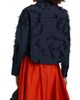 Jason Wu Women's Cotton-Blend Fil Coupe Crop Shirt - 5