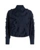 Jason Wu Women's Cotton-Blend Fil Coupe Crop Shirt - 8