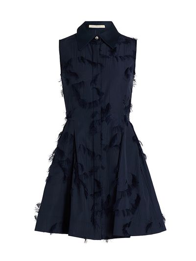 Jason Wu Women's Cotton-Blend Fil Coupe Shirtdress