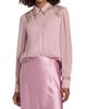 Jason Wu Women's Lace-Detailed Crepe Chiffon Shirt - 3