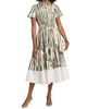 Jason Wu Women's Stripe Collage Stretch-Cotton Shirtdress - 3