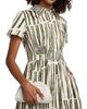 Jason Wu Women's Stripe Collage Stretch-Cotton Shirtdress - 6