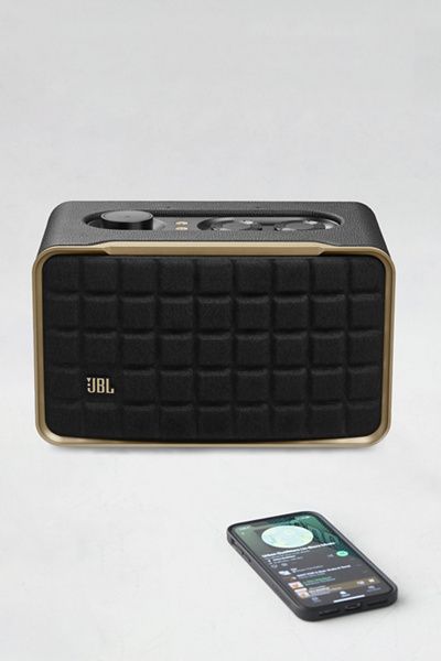 JBL JBL Authentics 200 Wireless Bluetooth Speaker in Black at Urban Outfitters