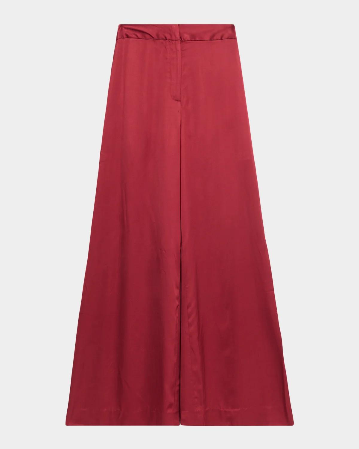 JBQ Arlan High-Waisted Wide-Leg Pants