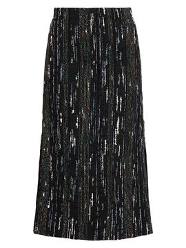 JBQ Women's Avery Sequined Midi-Skirt