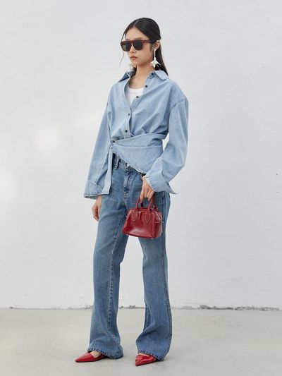 J.Chung Always Denim Shirt [Light Blue]