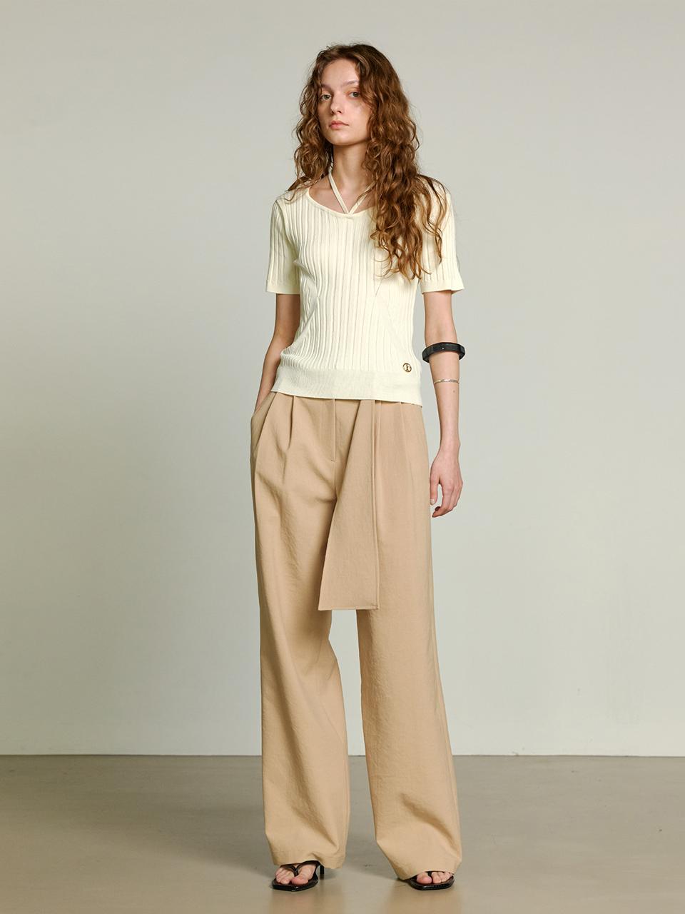 J.Chung Bitter: Bitter Trouser Beige