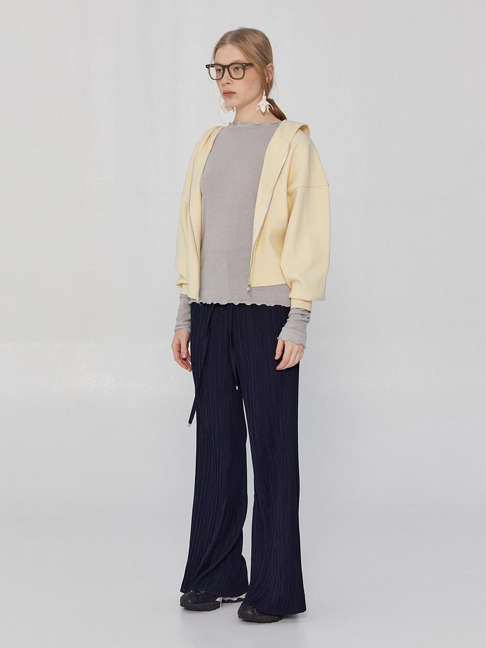 J.Chung Essential Hooded Cardigan [Cream]