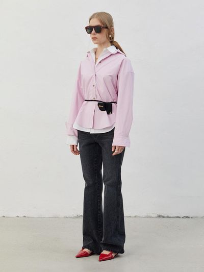 J.Chung Look At Me Slim Bootcut Denim [Washing Black]
