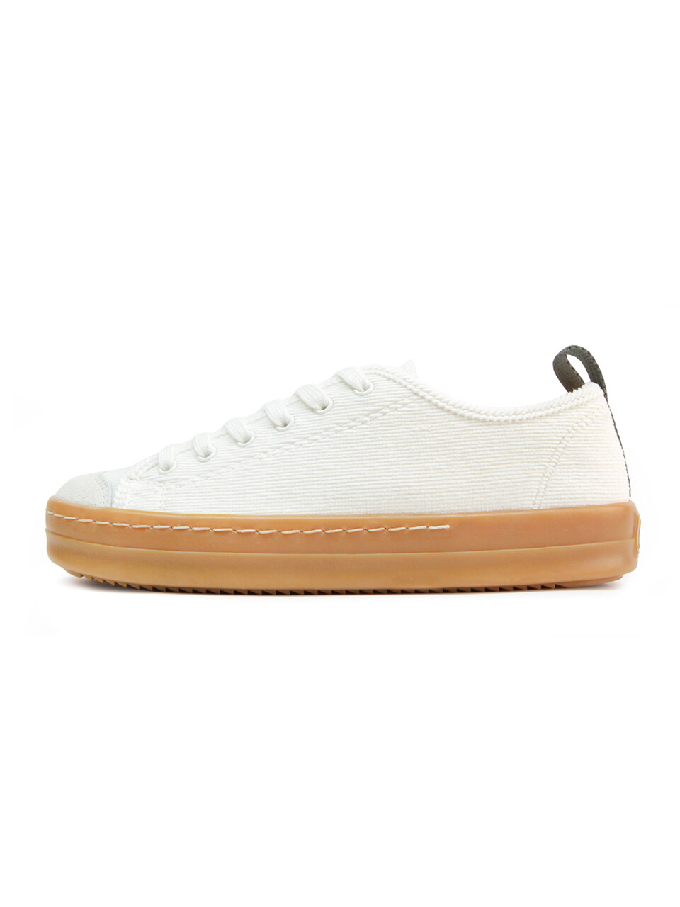 j.daul Superb Corduroy Sneakers - Cream