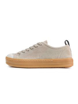 j.daul Superb Corduroy Sneakers - Oat