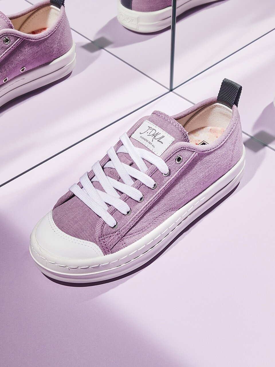 j.daul Superb Original Sneakers - Misty Purple