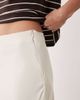 JDY JDY a-line satin maxi skirt in cream-White - 3