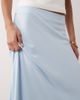 JDY JDY a-line satin maxi skirt in light blue - 4