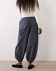 JDY JDY balloon pants in navy check - 3