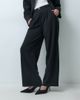 JDY JDY belt detail wide leg pants in black - 2