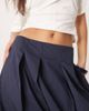JDY JDY bubble hem mini skirt in navy - 2