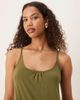 JDY JDY cami maxi dress in khaki-Green - 2