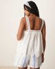 JDY JDY cami smock top with broderie detail in white - 3