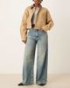 JDY JDY Carina wide leg jeans with asymmetric seams in medium blue wash - 1