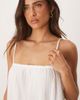 JDY JDY cheesecloth sleeveless maxi dress in white - 3