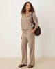 JDY JDY cropped cheesecloth shirt in light brown - part of a set - 4