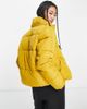JDY JDY erica short padded jacket in mustard-Yellow - 2