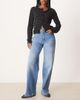 JDY JDY Felina high waist wide leg jeans in medium blue denim - 1
