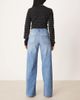 JDY JDY Felina high waist wide leg jeans in medium blue denim - 3