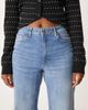 JDY JDY Felina high waist wide leg jeans in medium blue denim - 4