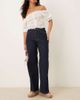 JDY JDY Felina high waist wide leg jeans in rinse blue denim - 1