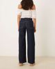JDY JDY Felina high waist wide leg jeans in rinse blue denim - 2