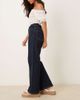 JDY JDY Felina high waist wide leg jeans in rinse blue denim - 3