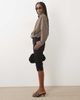 JDY JDY funnel neck bomber jacket in brown gingham - 2