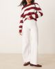 JDY JDY Iris high waist wide leg jeans in white - 1