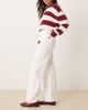 JDY JDY Iris high waist wide leg jeans in white - 2