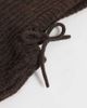 JDY JDY knitted hooded bonnet in dark brown - 2